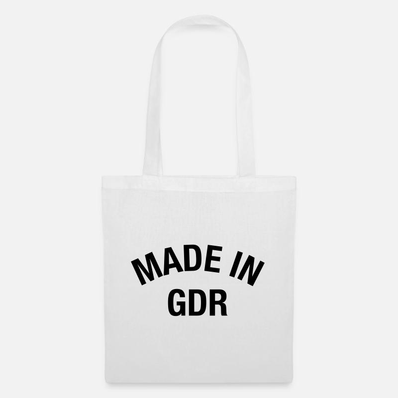 DDR Born in the GDR - Stoffbeutel - Weiß