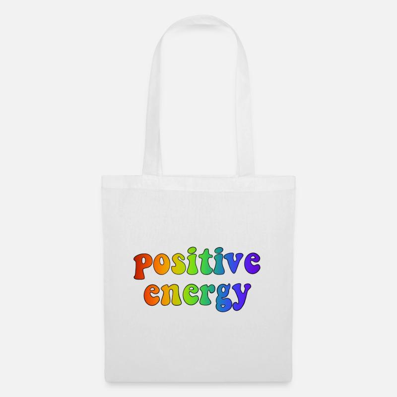 POSITIVE ENERGY - Stoffbeutel - Weiß