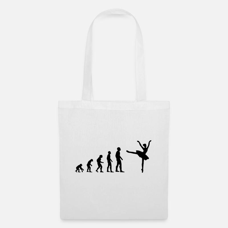 Ballerine Ballet Evolution - Sac en tissu - blanc