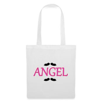 Ailes d’ange - Sac en tissu - blanc - Devant
