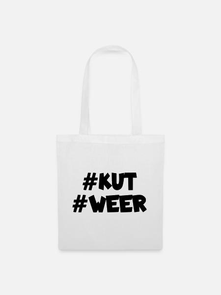 Wieder Muschi * - Stoffbeutel - Weiß