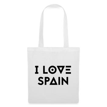 I LOVE SPAIN - Tote Bag - white - Front