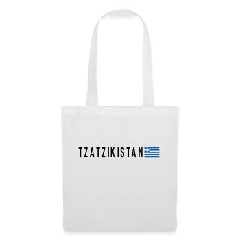 TZATZIKISTAN - Stoffbeutel - Weiß - Vorne