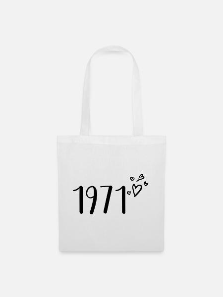 1971 - Stoffbeutel - Weiß