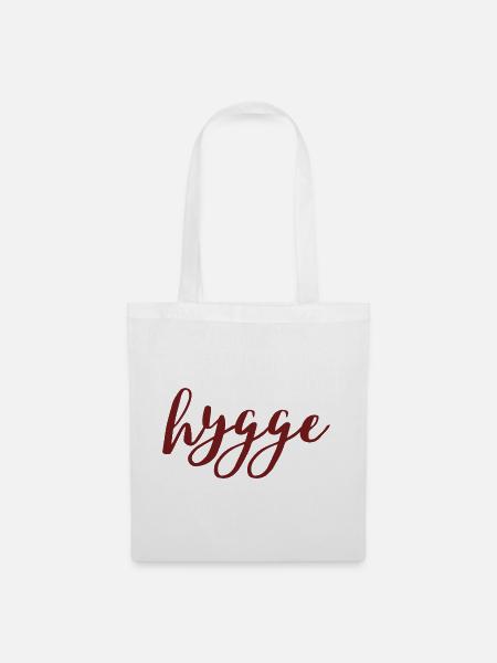 hygge - Stoffbeutel - Weiß