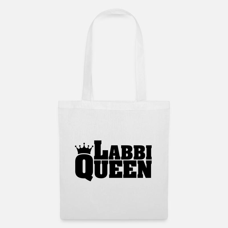 LABBI QUEEN Labrador Retriever Wilsigns - Stoffbeutel - Weiß