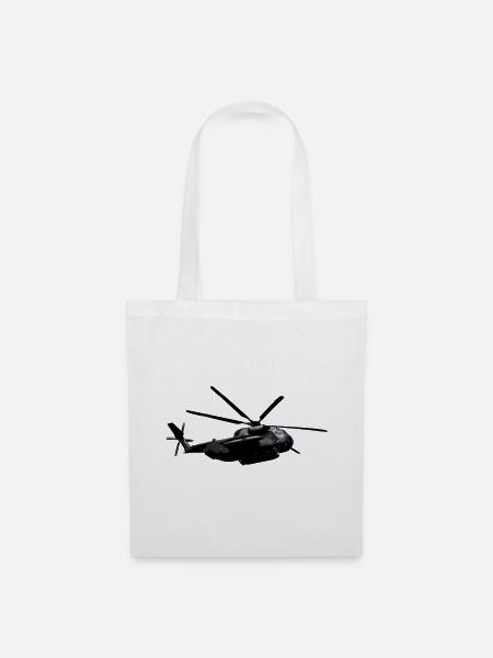 Transporthubschrauber - Stoffbeutel - Weiß