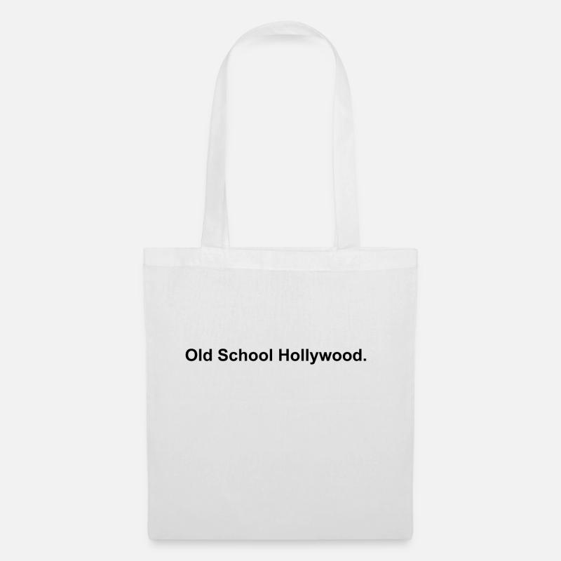 Old School Hollywood 2 - Sac en tissu - blanc