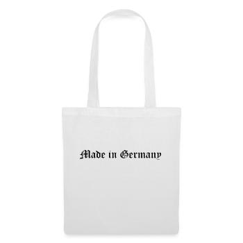 Made in Germany - Stoffbeutel - Weiß - Vorne