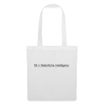 Natürliche Intelligenz - Stoffbeutel - Weiß - Vorne