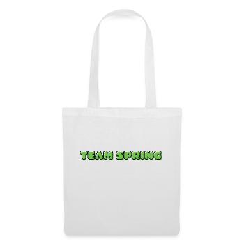 TEAM FRÜHLING - Stoffbeutel - Weiß - Vorne