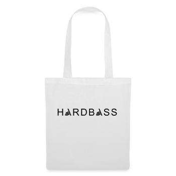 HARDBASS Stripes - Stoffbeutel - Weiß - Vorne