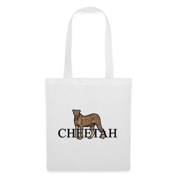 CHEETAH - Stoffbeutel - Weiß - Vorne
