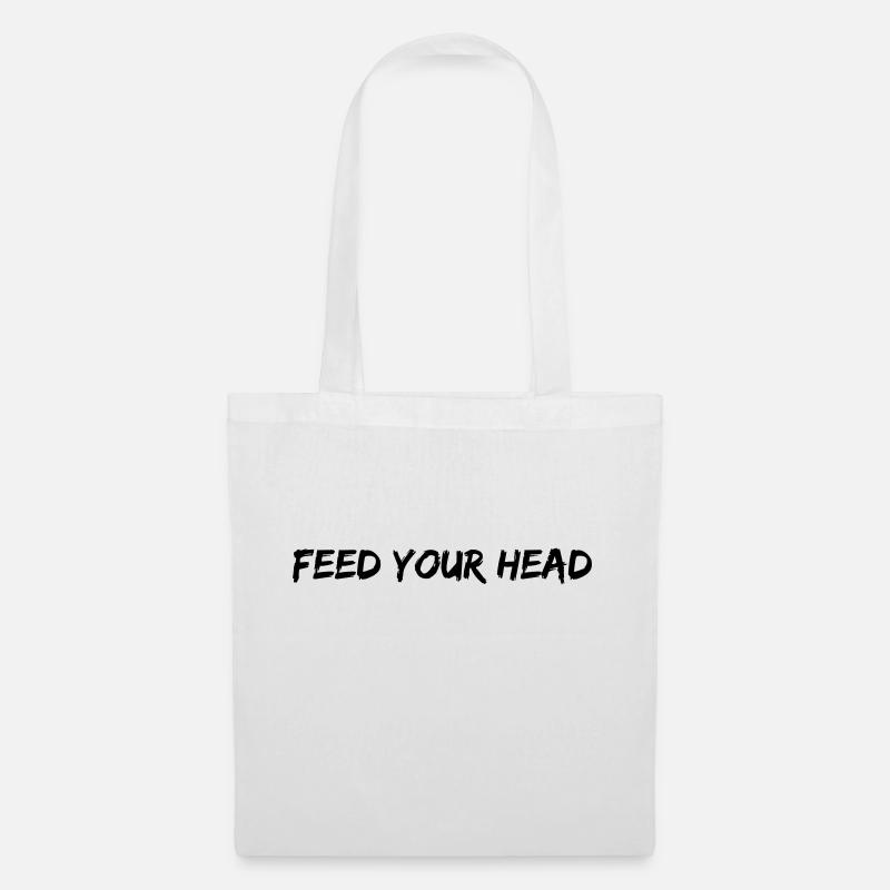 FEED YOUR HEAD - Stoffbeutel - Weiß