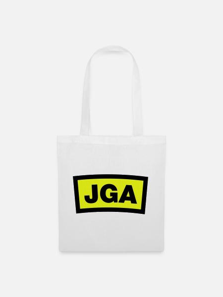 JGA - Emblem - Stoffbeutel - Weiß