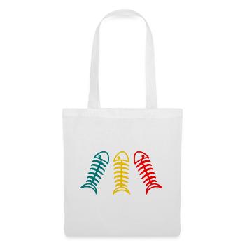 SARDINE. FISH. APRIL FOOLS. EASTER. SEA - Tote Bag - white - Front