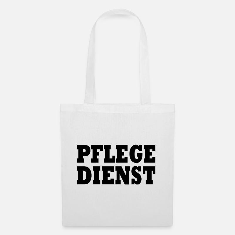 Pflegedienst - Stoffbeutel - Weiß