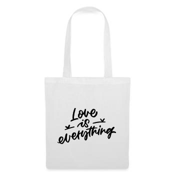 Love Is Everything - Stoffbeutel - Weiß - Vorne