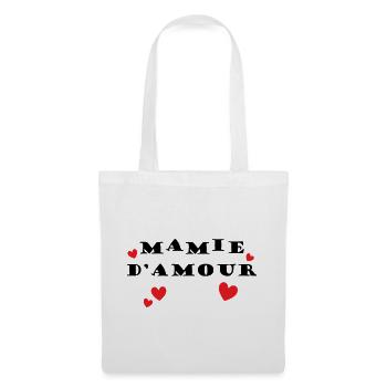 Oma der Liebe - Stoffbeutel - Weiß - Vorne