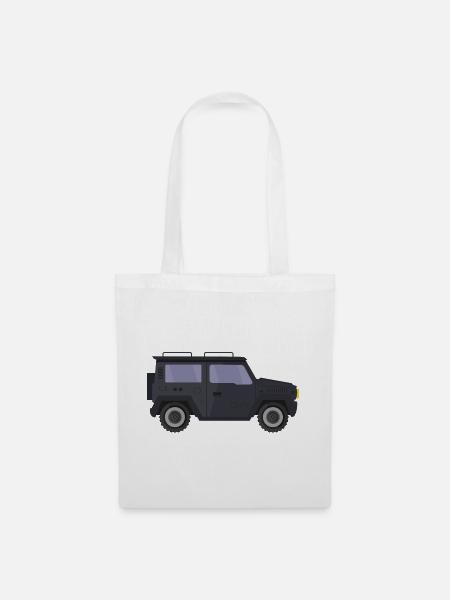 Jeep - Stoffbeutel - Weiß