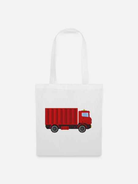 Frachtlieferwagen - Stoffbeutel - Weiß