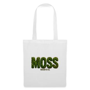 MOSS – Growing Inside Me | Botanical pun - Tote Bag - white - Front
