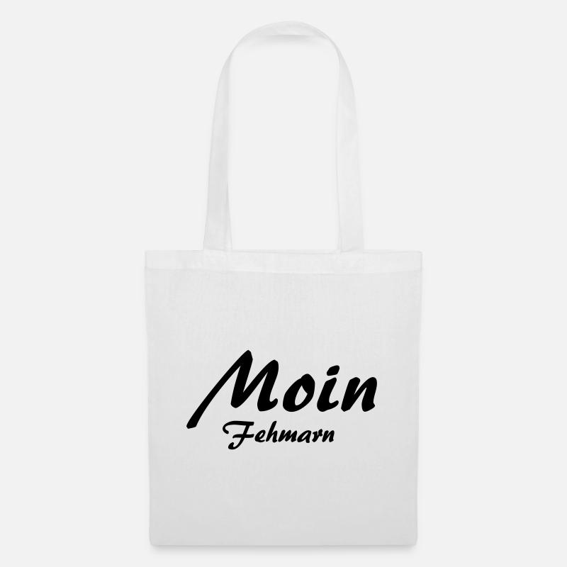 Moin Fehmarn - Stoffbeutel - Weiß