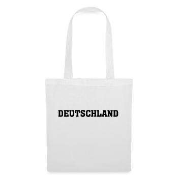 Deutschland - Stoffbeutel - Weiß - Vorne