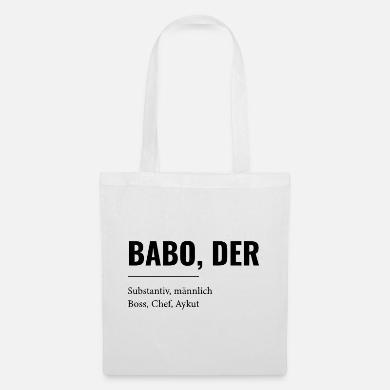 Babo - Stoffbeutel - Weiß