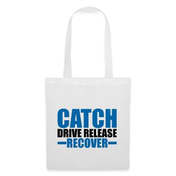 Catch Drive Release Recover 9 - Tote Bag - white - Front