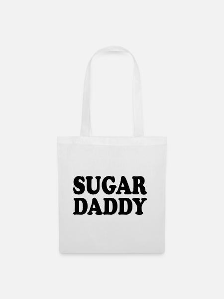 Sugar daddy - Stoffbeutel - Weiß