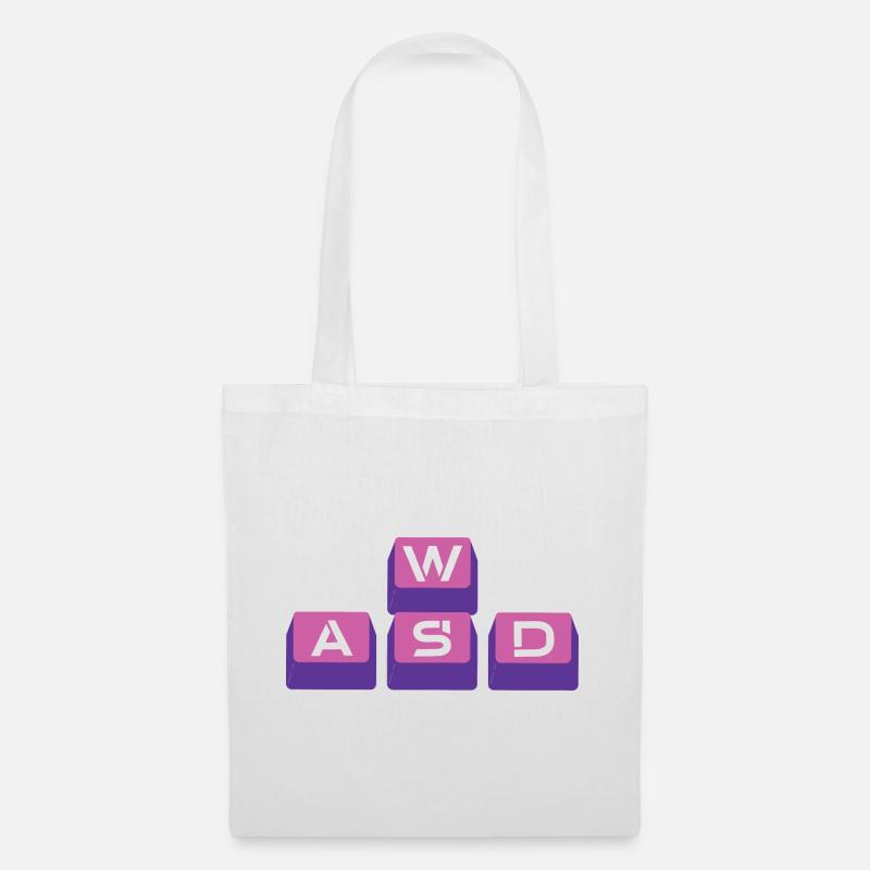 W A S D - Sac en tissu - blanc