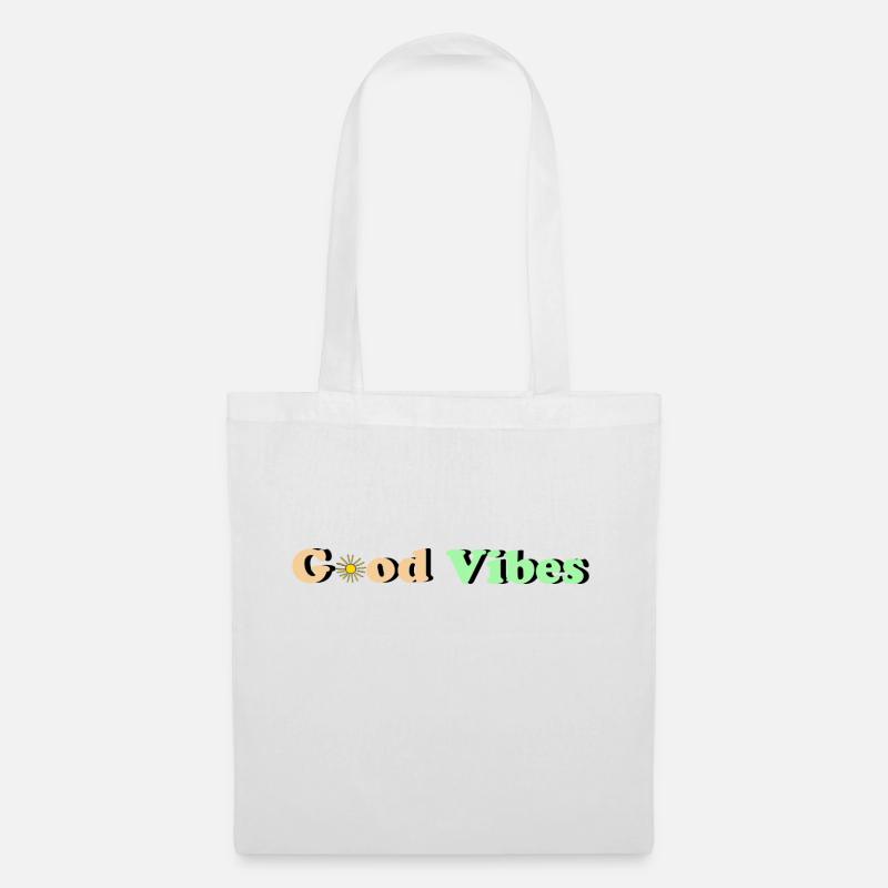 Good Vibes - Stoffbeutel - Weiß