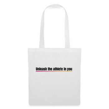 Unleash the athlete in you - Tote Bag - white - Front