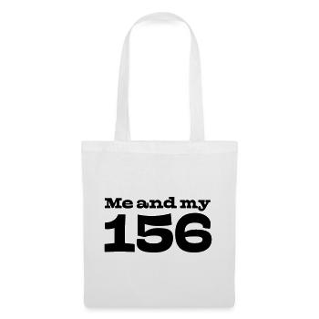30 Moi et mon 156 - Sac en tissu - blanc - Devant
