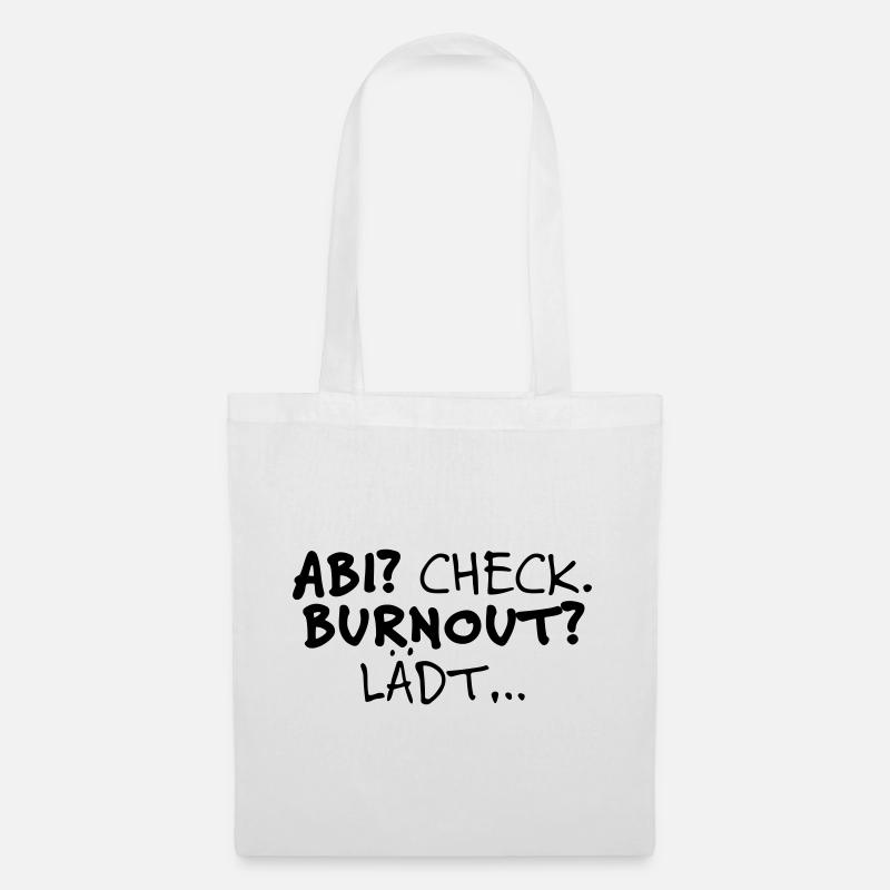 Abitur? Check - Stoffbeutel - Weiß