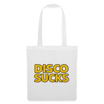 La disco, c’est nul - Sac en tissu - blanc - Devant