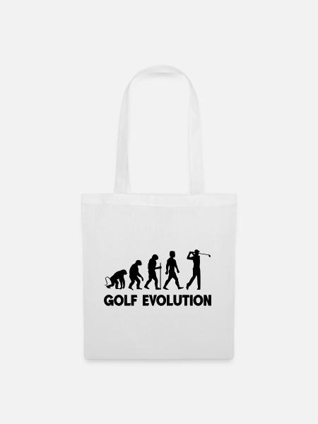 Golf Evolution - Stoffbeutel - Weiß