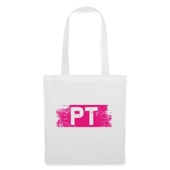 Thysical therapy PT Physiotherapie Physiotherapeut - Stoffbeutel - Weiß - Vorne