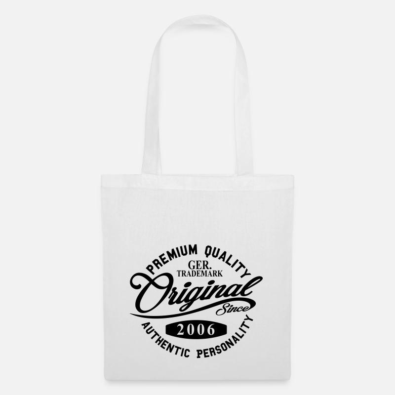 Original Since 2006 Handwriting Premium Quality - Tote Bag - white