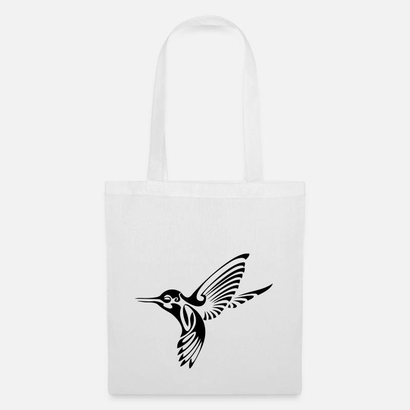 humming-bird - Tote Bag - white