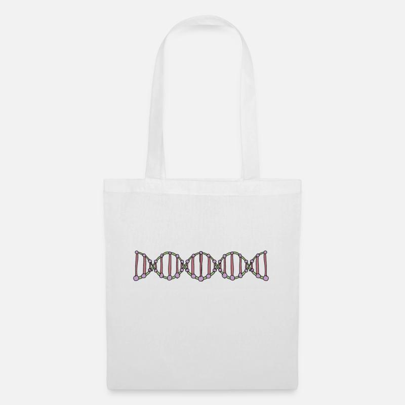 DNA Biologie - Stoffbeutel - Weiß