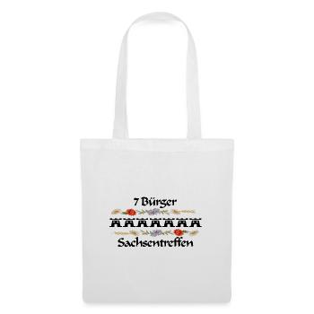 Siebenbürger Sachsentreffen Design schwarz - Stoffbeutel - Weiß - Vorne