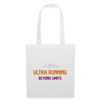 Ultra Running - Au-delà des limites - Sac en tissu - blanc - Devant
