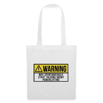 Powerlifting - Tote Bag - white - Front