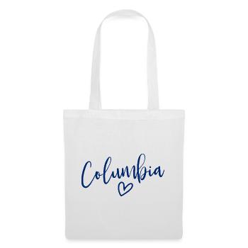Columbia Heart Women's Love Columbia - Tote Bag - white - Front