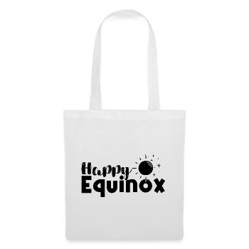 Joyeux équinoxe Bénédictions d’Ostara - Sac en tissu - blanc - Devant