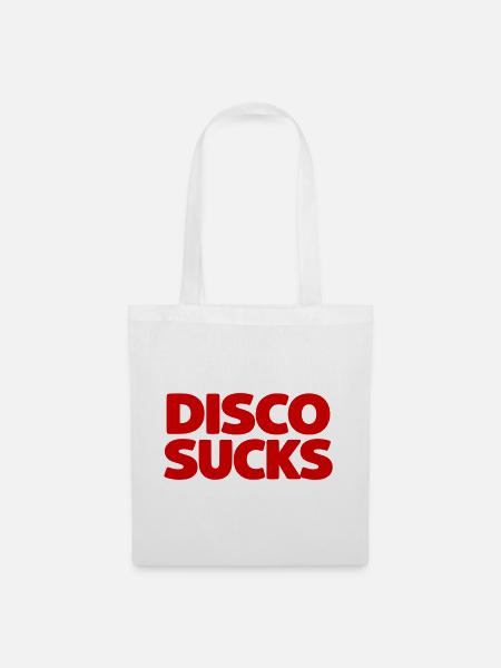 Disco ist - Stoffbeutel - Weiß