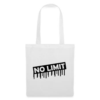 no_limit - Sac en tissu - blanc - Devant