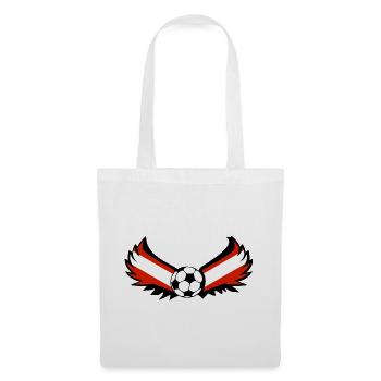 Autriche Football - Sac en tissu - blanc - Devant